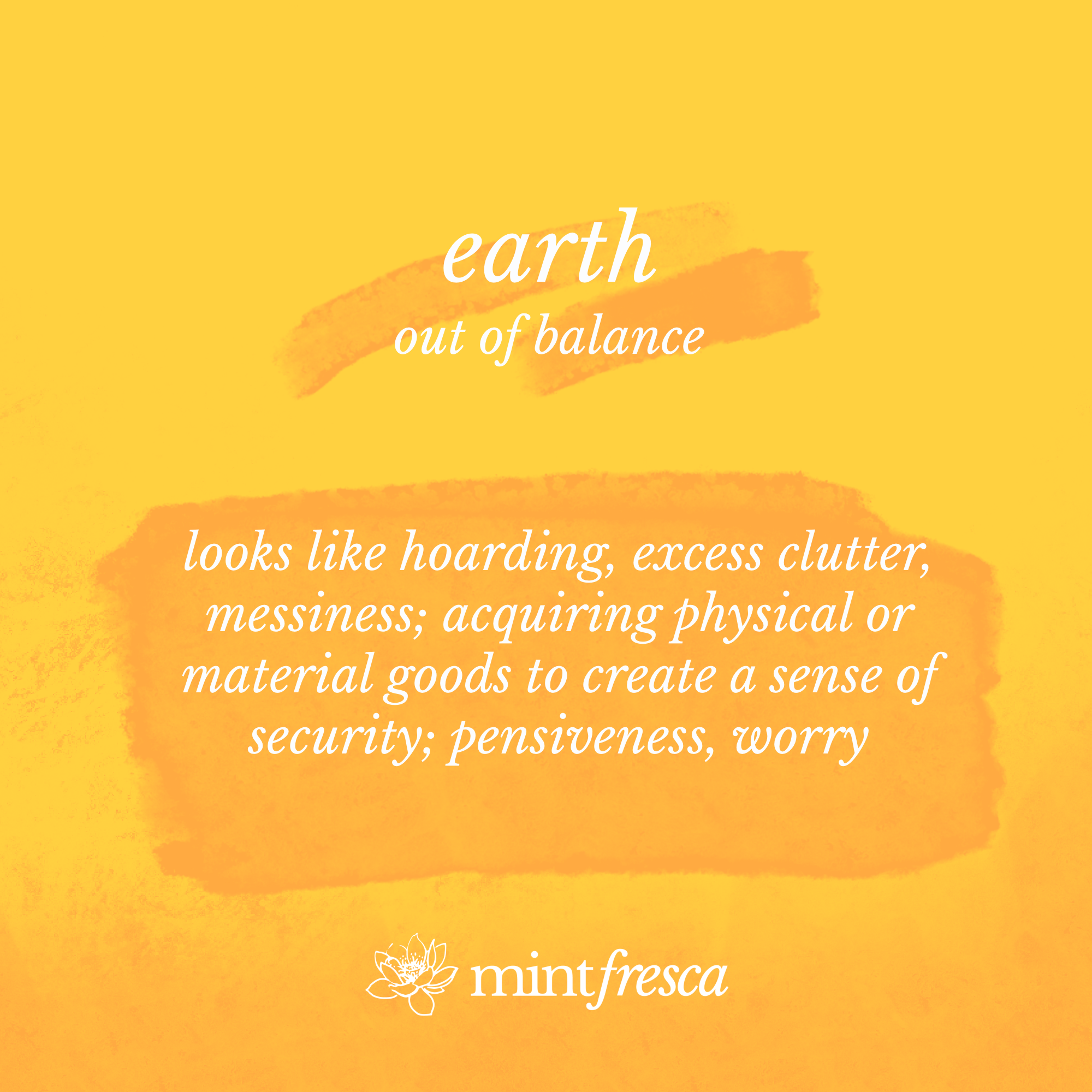 earth out of balance