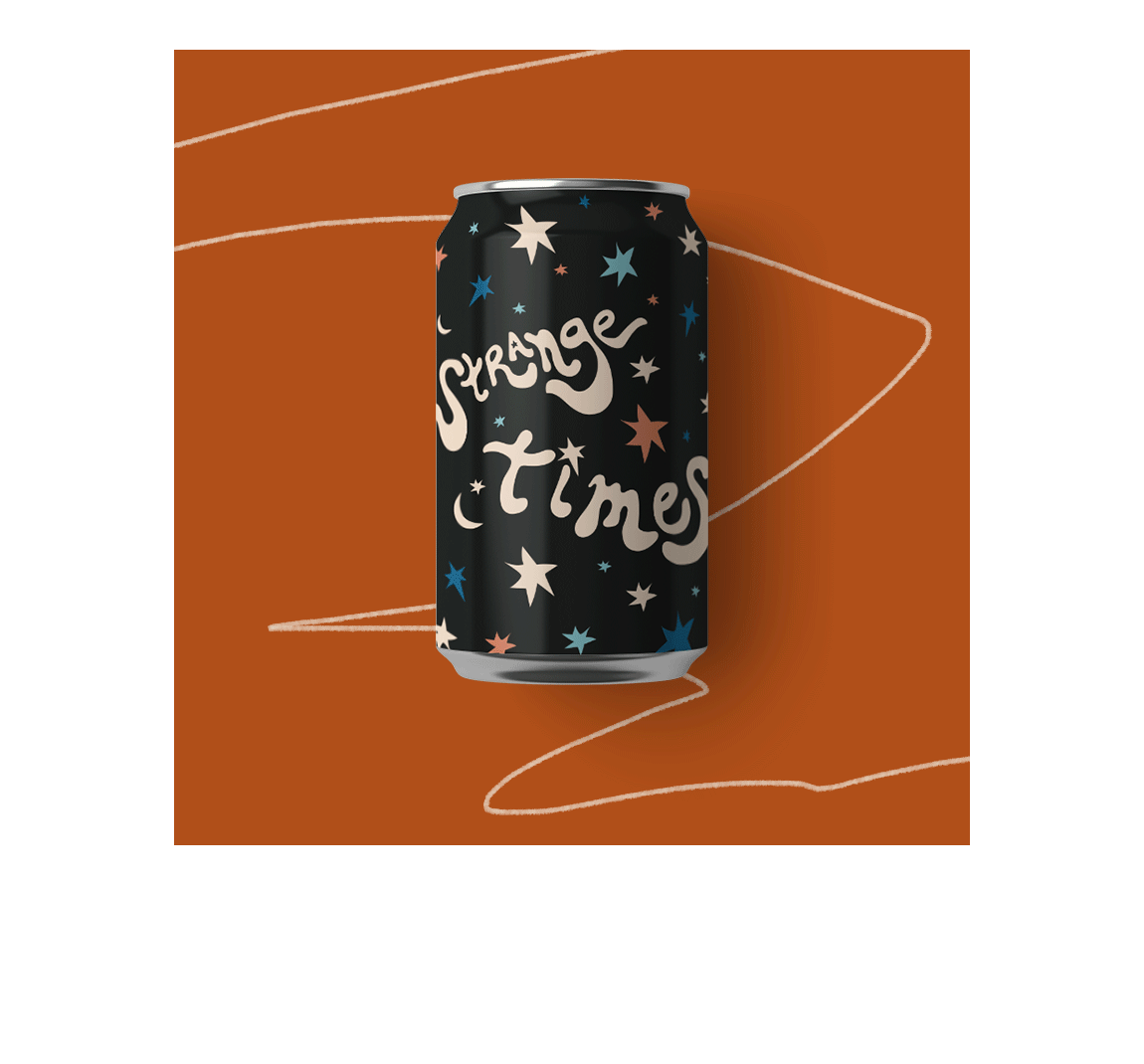 Lauren-Jane-Studio-Strange-Times-Absolution-Brewery-Beer-Can-Design-Spinning.gif