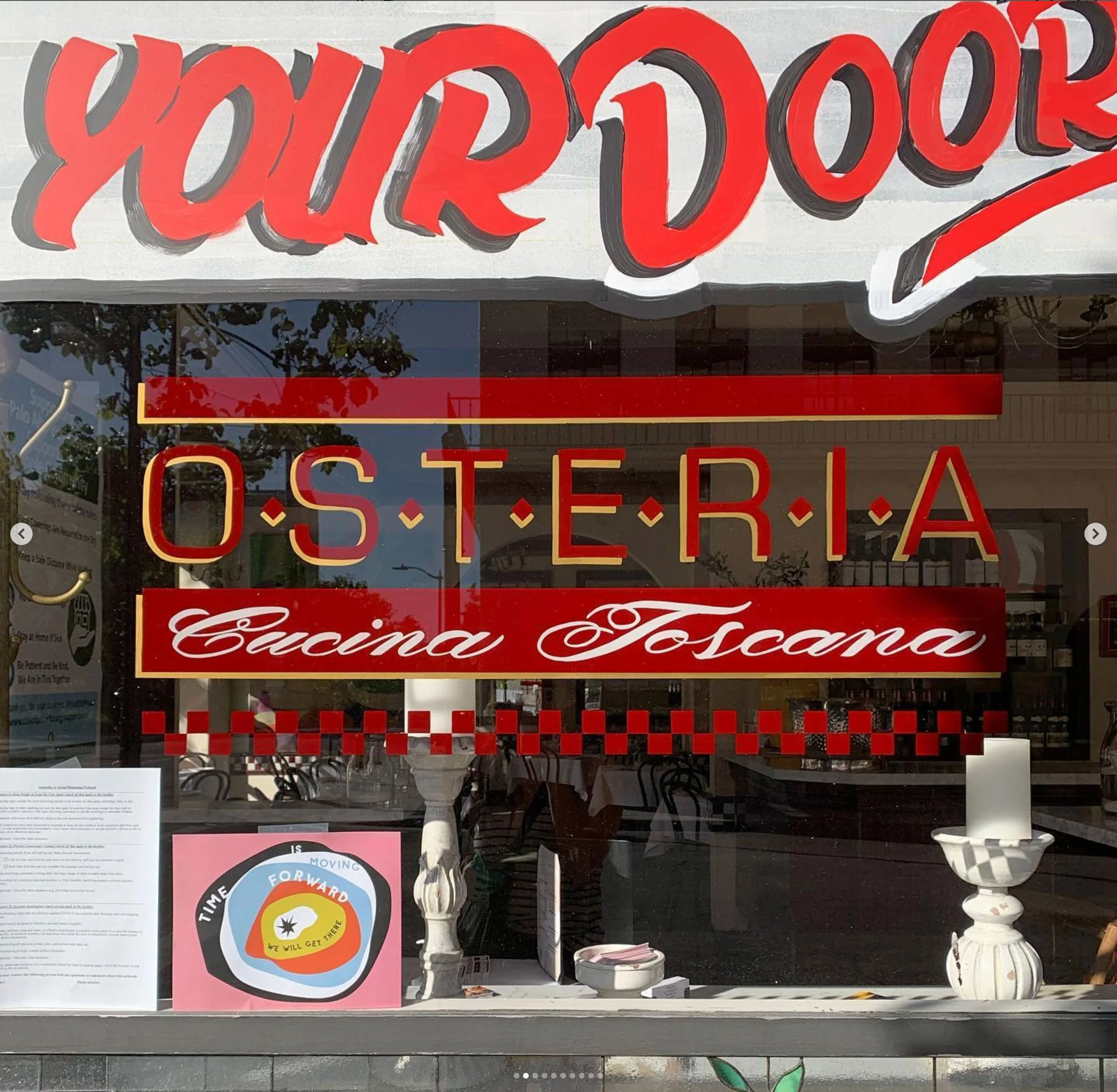 Lauren-Jane-Berger-Time-Moving-Forward-Window-Art-Osteria-Toscana-Palo-Alto-California-restaurant.jpg
