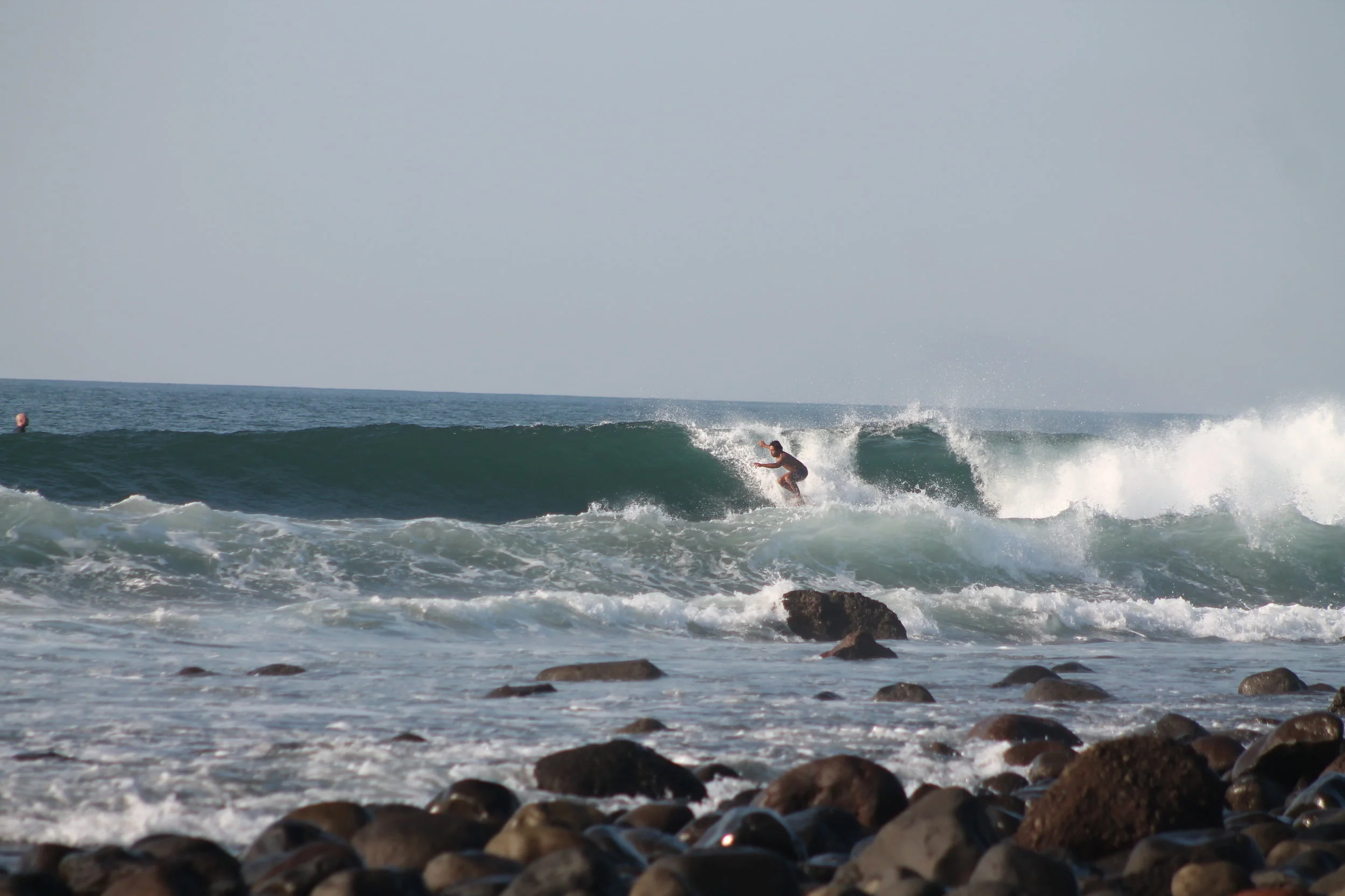 elduboue at Punta Roca, El Salvador. photo by: Punta Roca Surf Club.