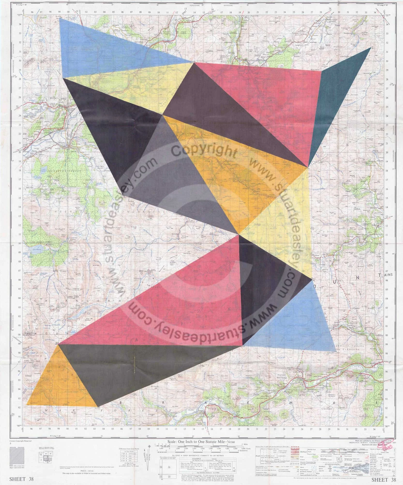   Sheet 38   - Grantown &amp; Cairngorm  
