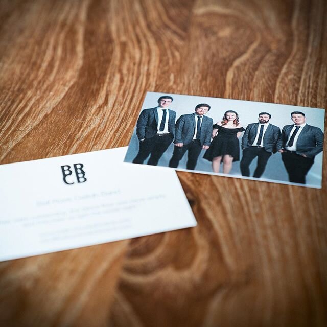 New business cards have touched down. Don&rsquo;t we scrub up well? #ceilidhband #wedding #ceilidh