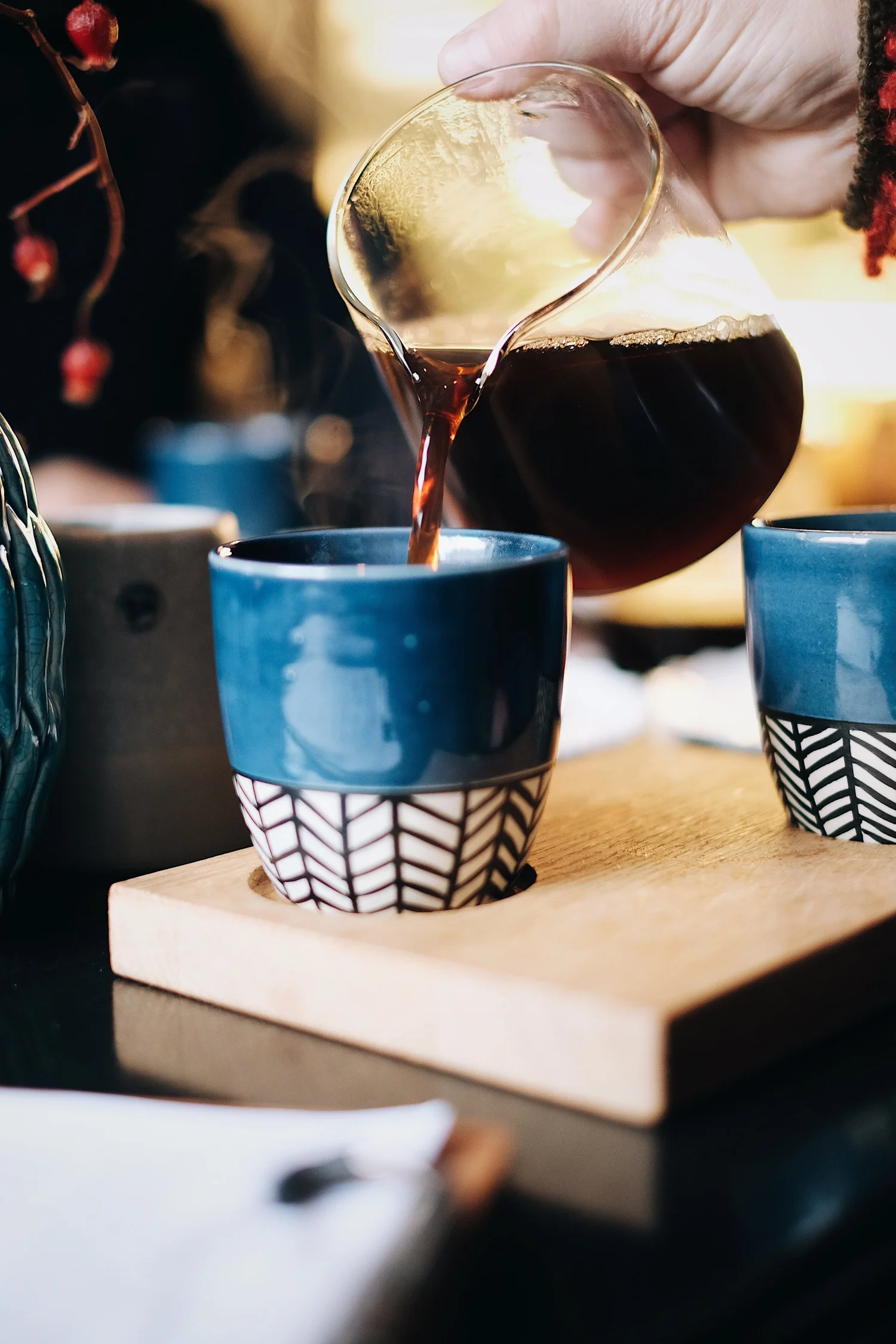 Managing astringency in coffee brewing