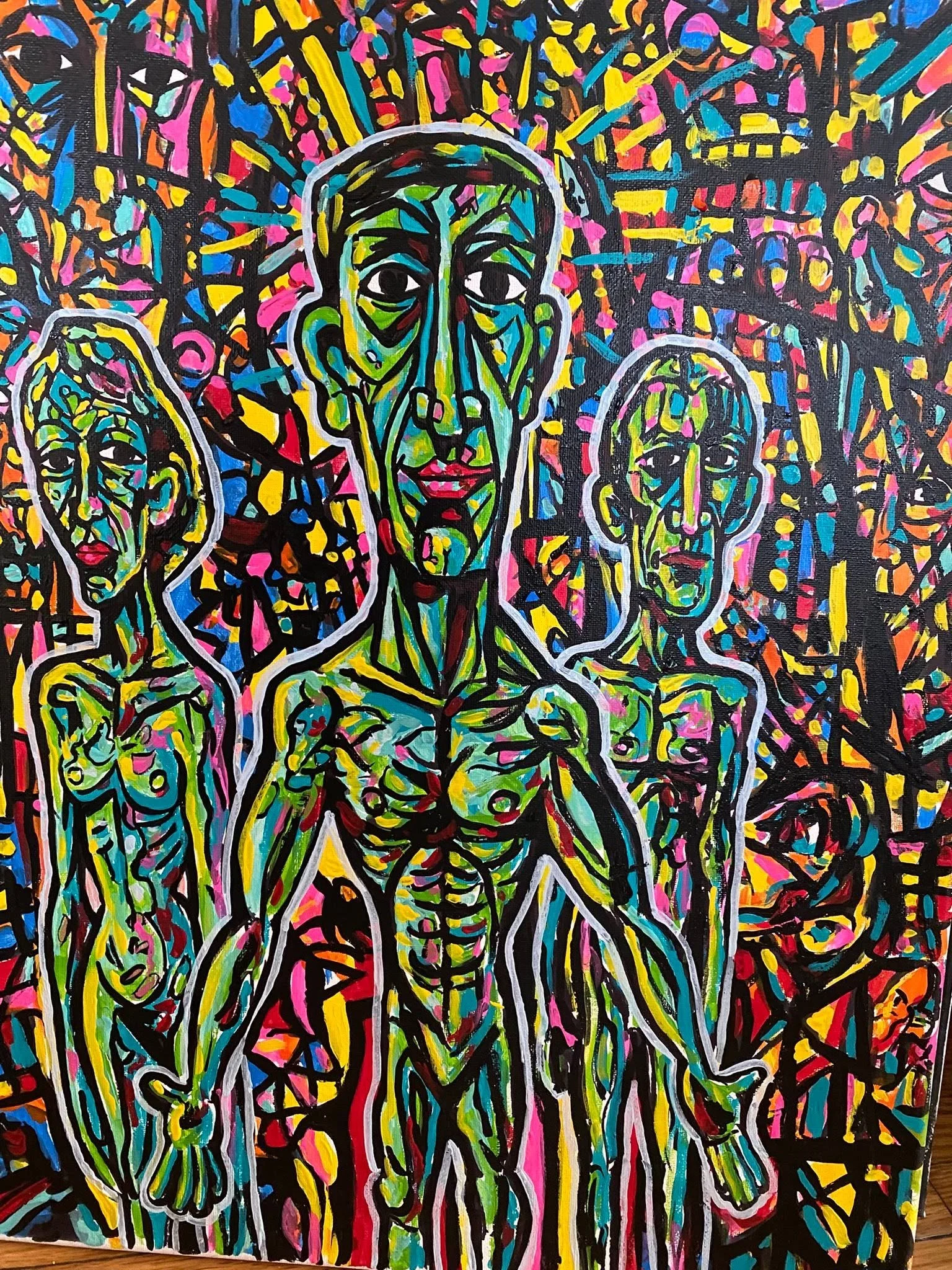 “Triumvirate  of Hues”