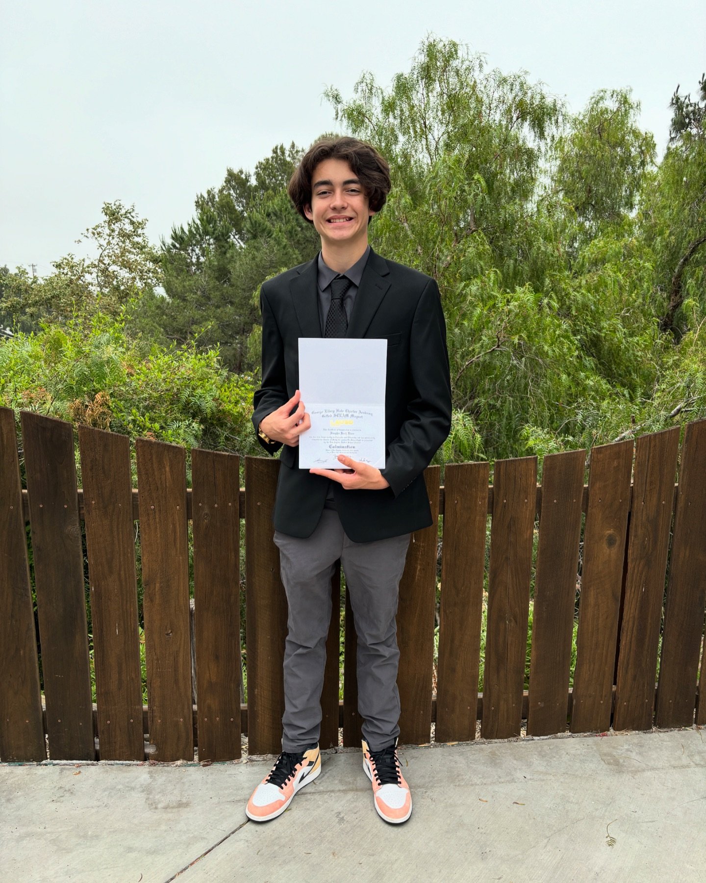 So proud of this kid! ❤️ Vaughn graduated from the Hale Charter Academy STEAM Magnet yesterday!  Hard to believe he will be starting high school in the fall.