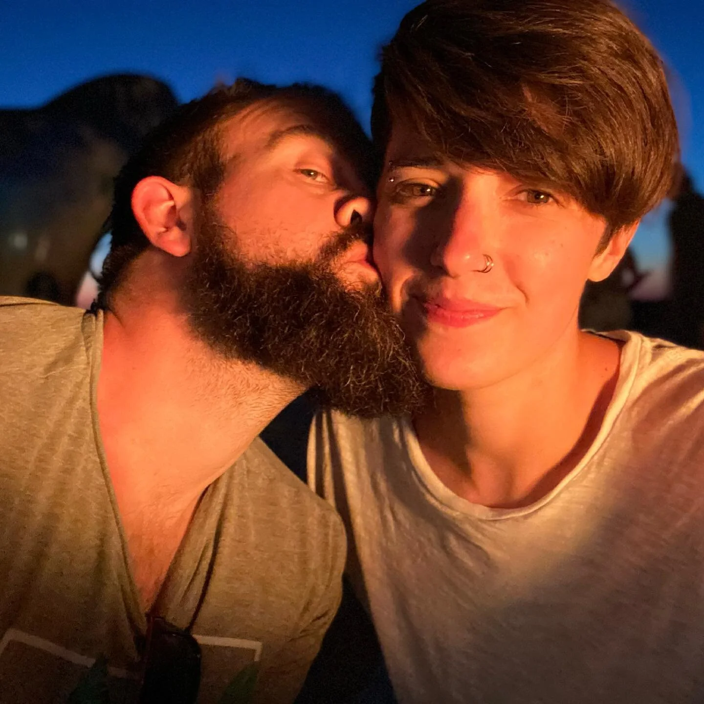 A year of dates in the park, dancing with our dogs, weekend movie marathons, parties, trips, weddings, weeks in sweatpants and working from home, talking about the future. Cigars in the cold, probably 100 different bottles of scotch, collaborative cr