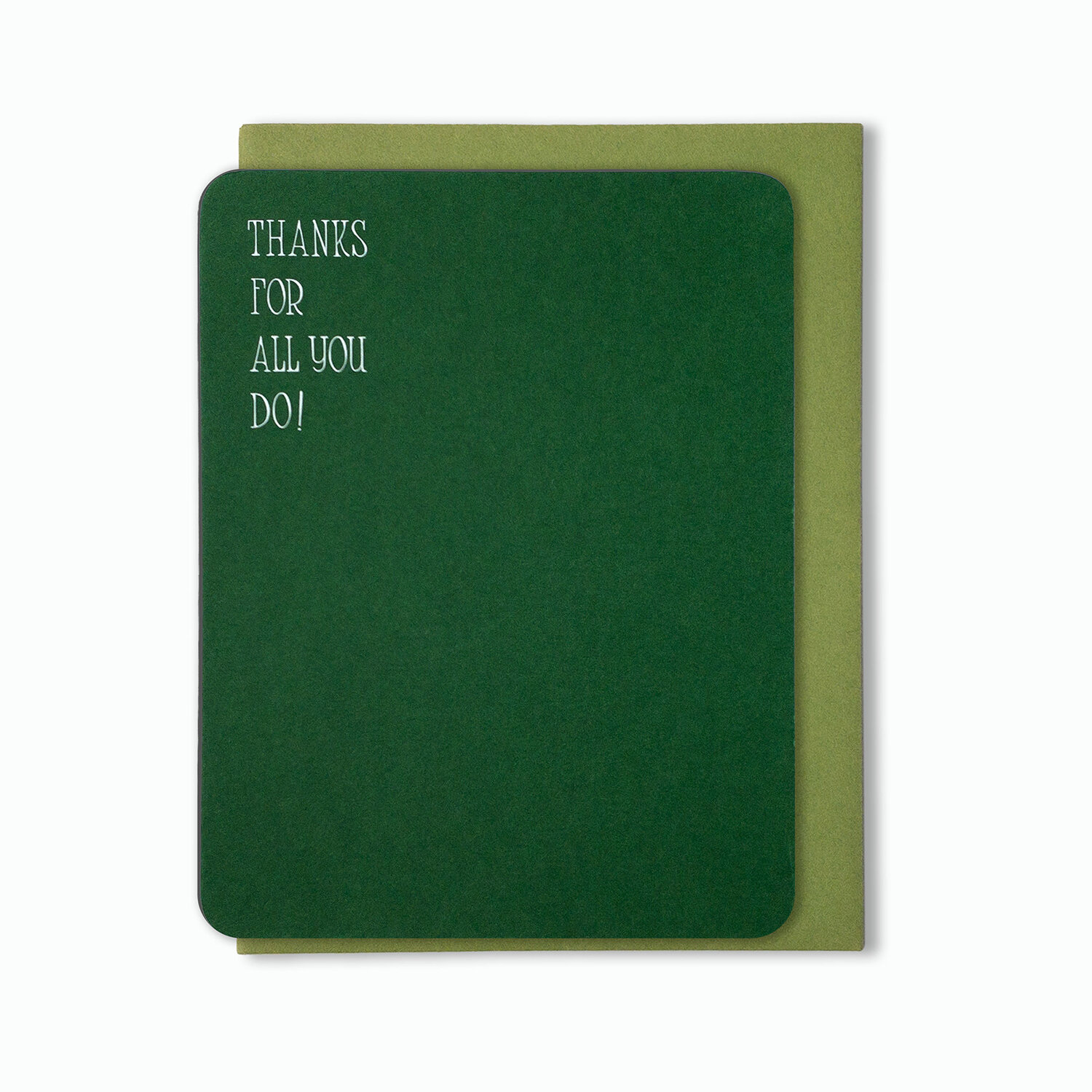 Thanks for All You Do