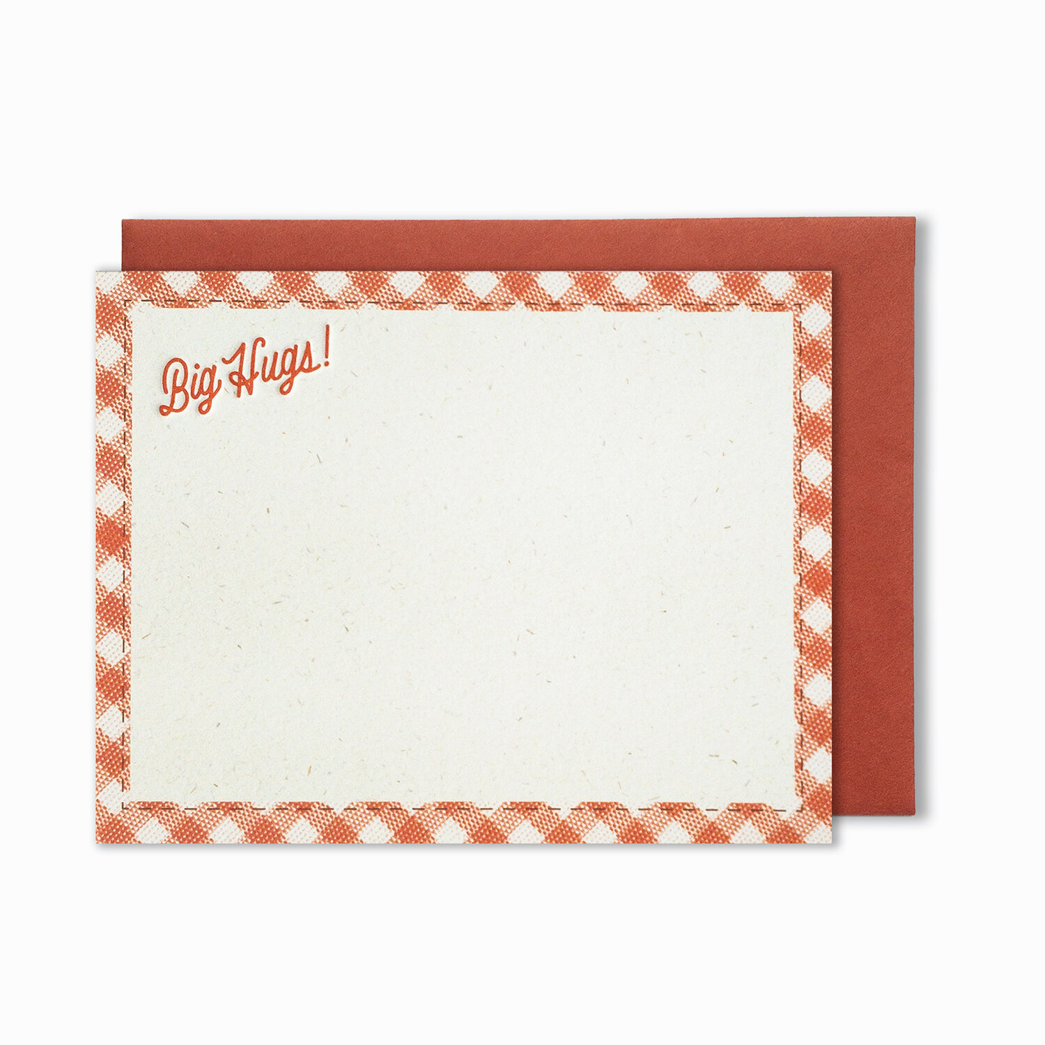 Gingham Flat Big Hugs 