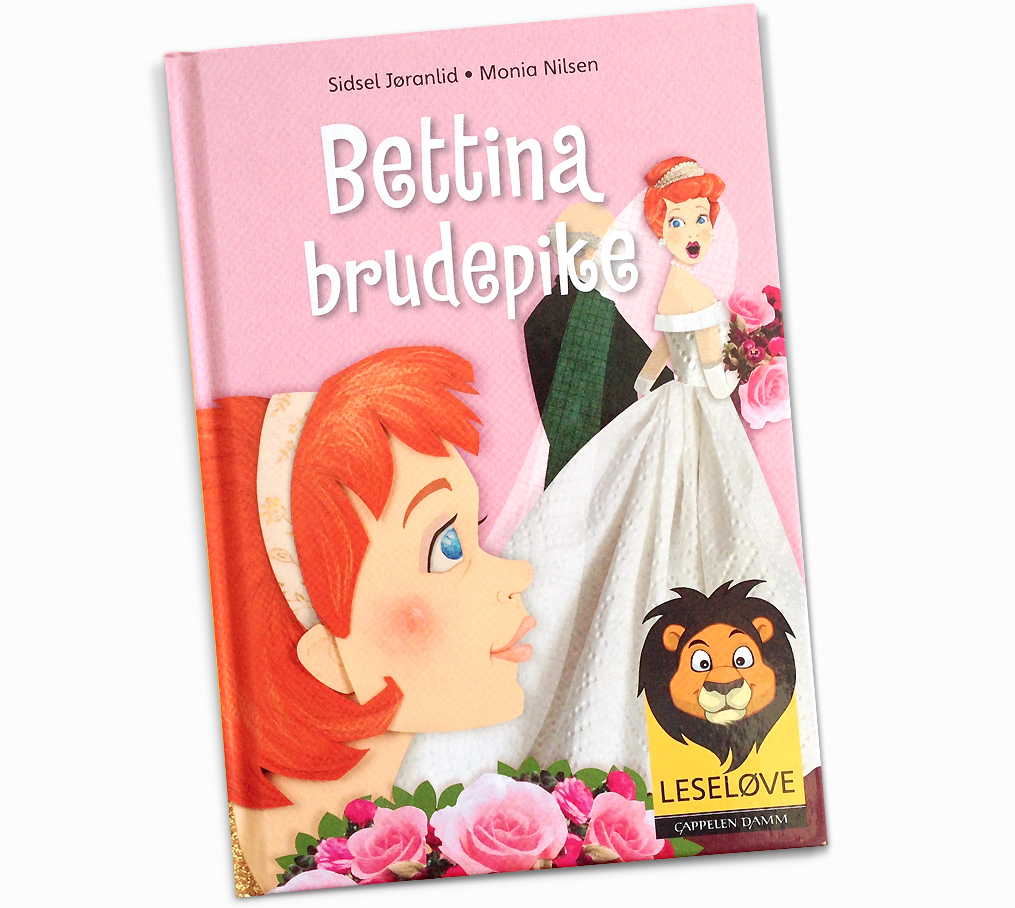 Omslaget til Bettina brudepike, Cappelen Damm (2016).