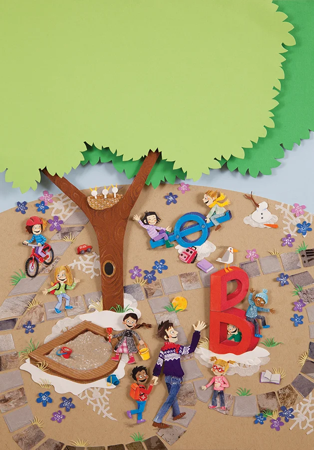 Cover illustration for Kaleido 1 B