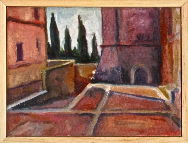 Courtyard, Pienza