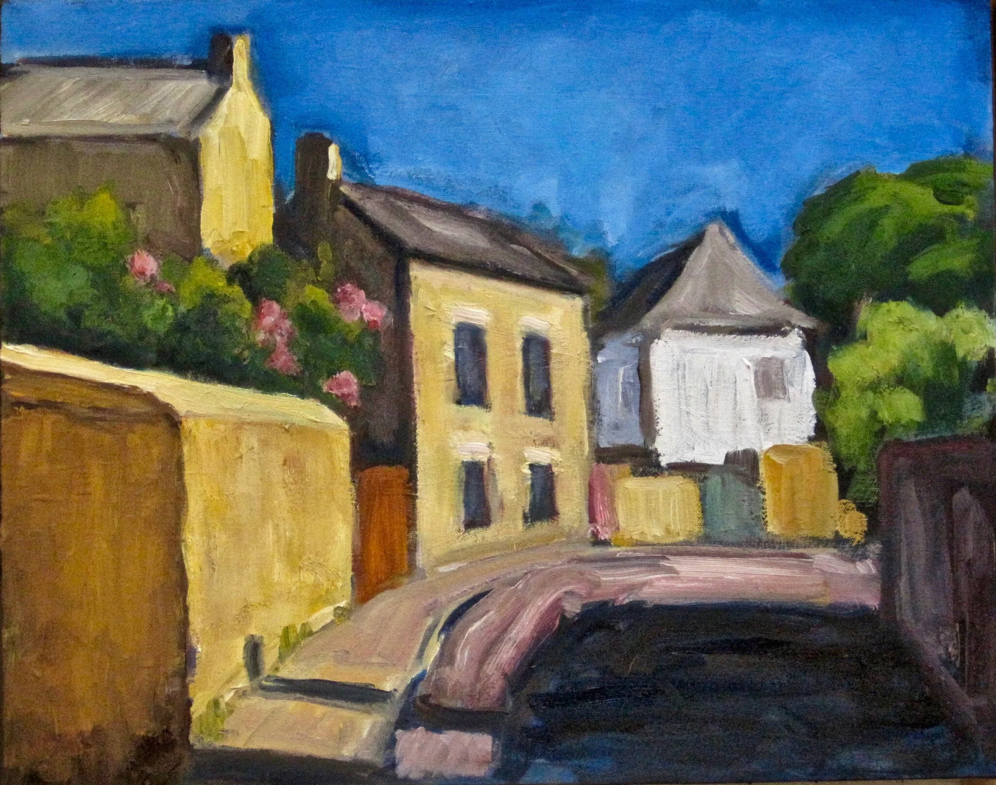 House with a Green Gate, St-Malo, France