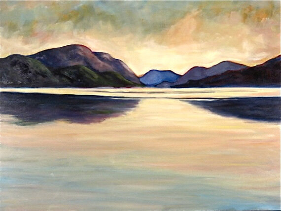 Sunrise, Mono Lake, California (After Ansel Adams)