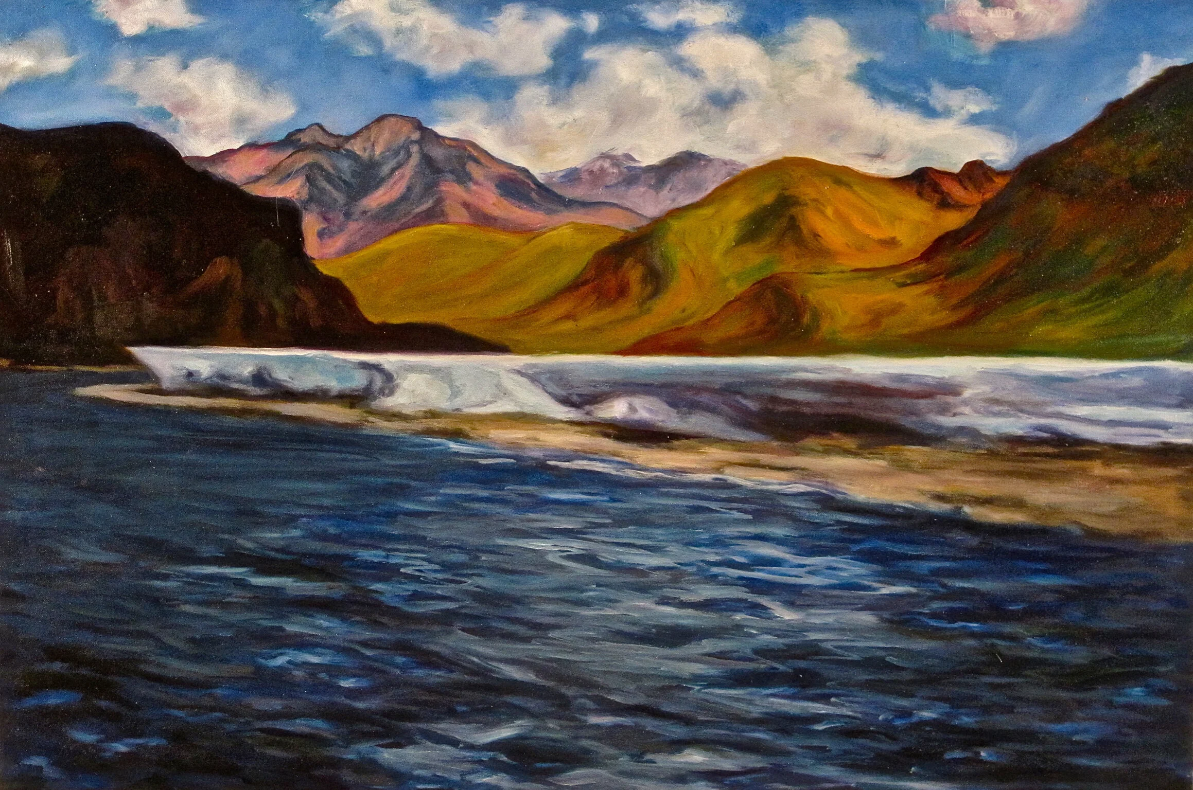 Aufeis, Kongakut River, Alaska
