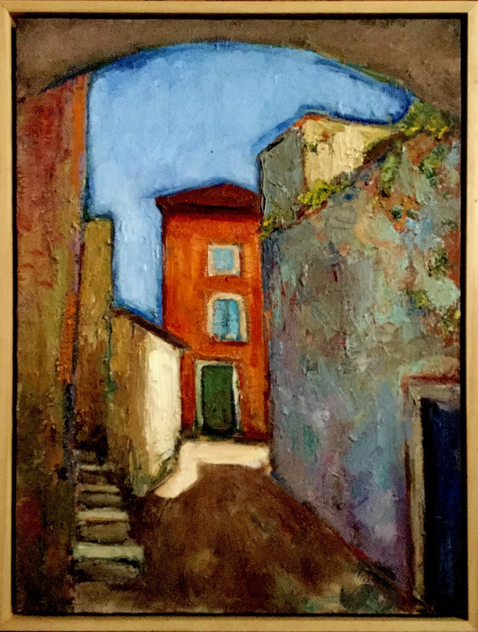 Red Building, Roussillon, Provence