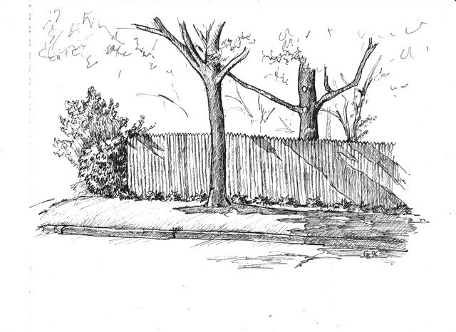 Suburban Fence