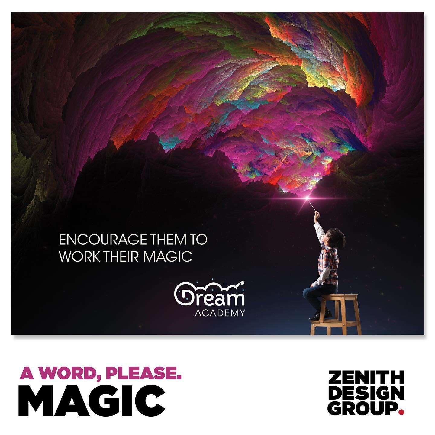 A WORD, PLEASE: WEEK TWELVE

This week&rsquo;s word had us thinking of the creative potential in the developing minds of kids. Remember when we were encouraged to dream big, play hard, think, question, and ponder? It&rsquo;s a skill set too many adul
