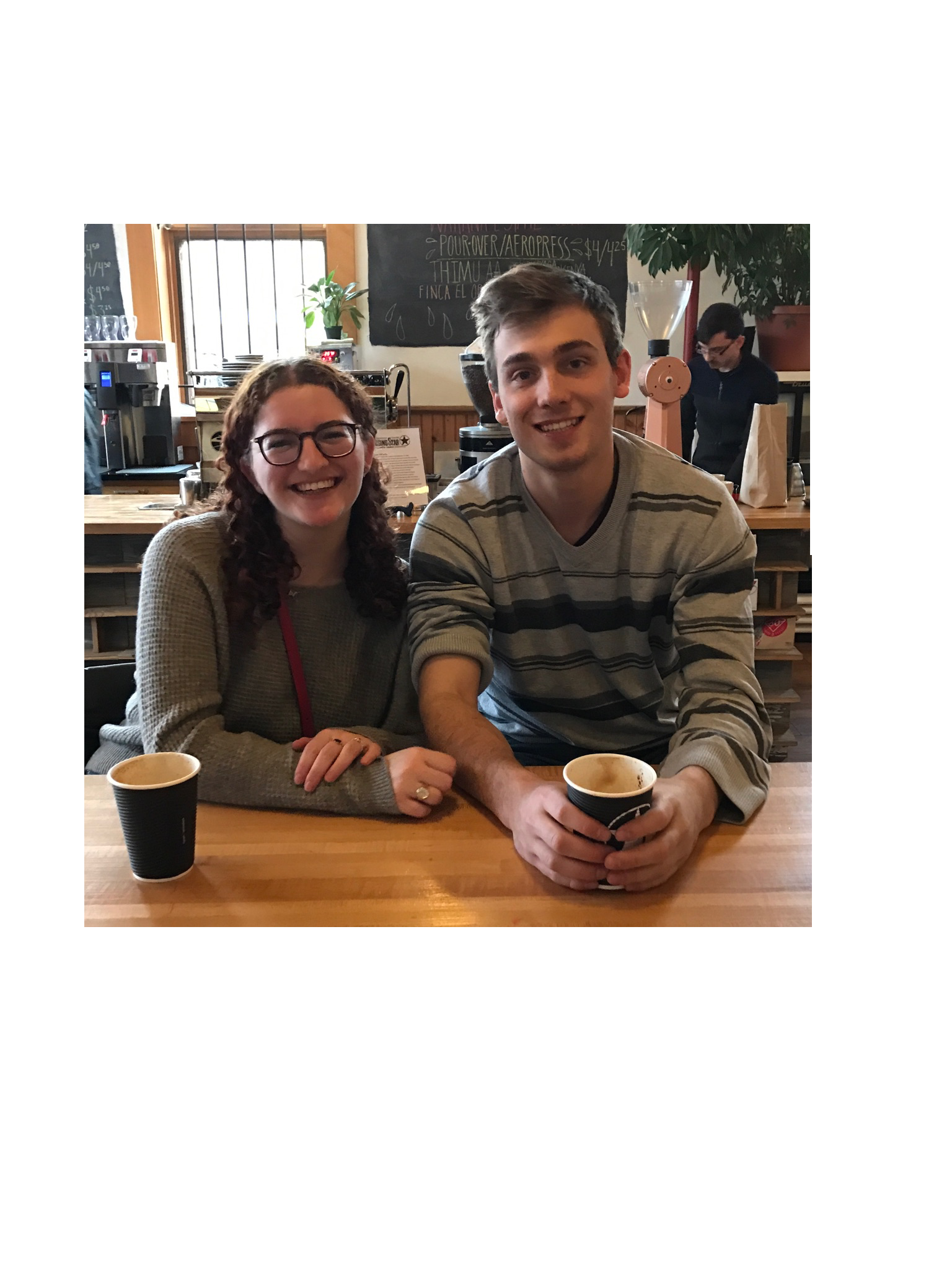 Reverberations co-founder Linne Halpern & I. 