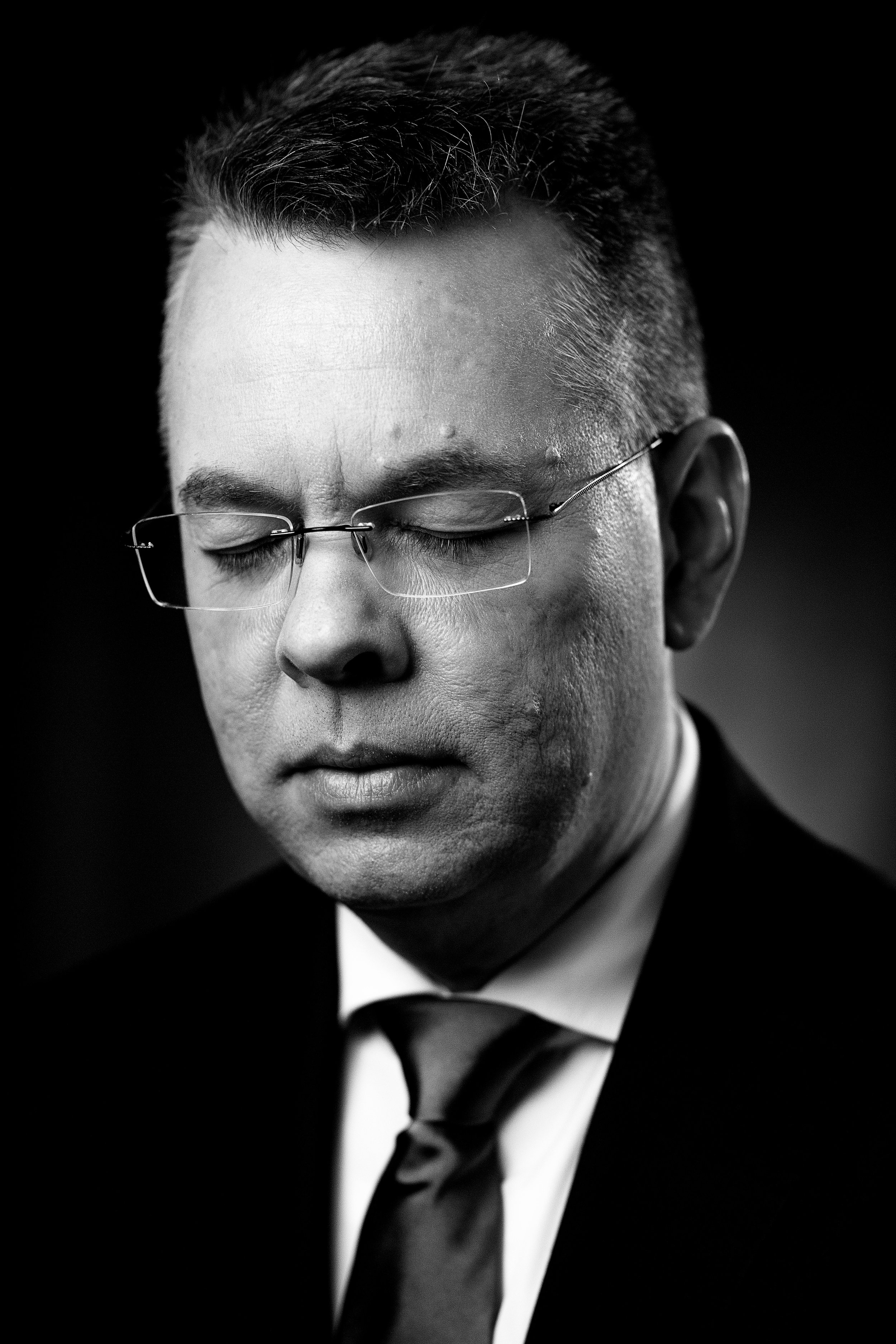  Pastor Andrew Brunson one week after being released from Turkish imprisonment for the charge of aiding terrorism.    October 2018   