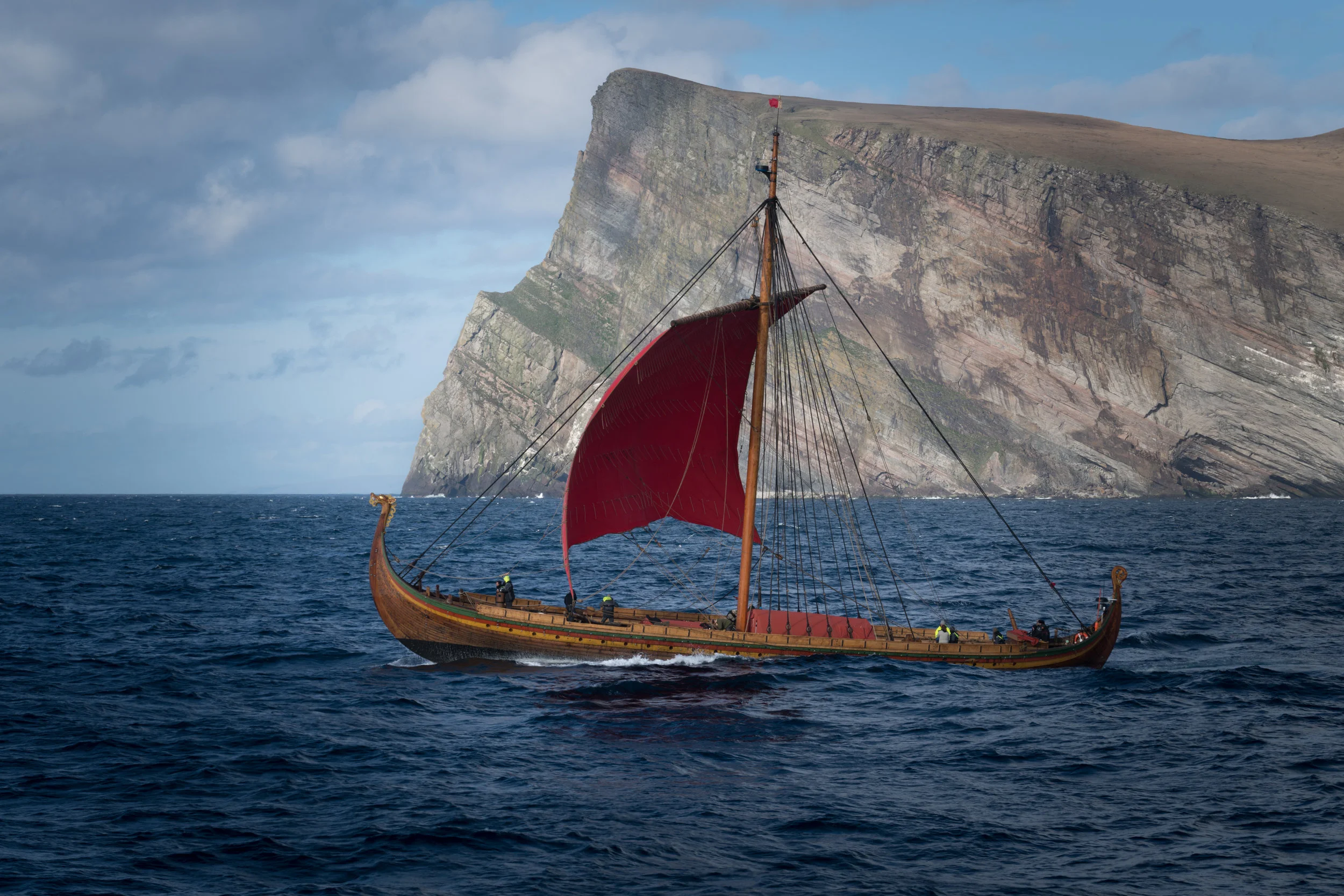 About the ship Draken Harald Hårfagre — Draken Harald Hårfagre