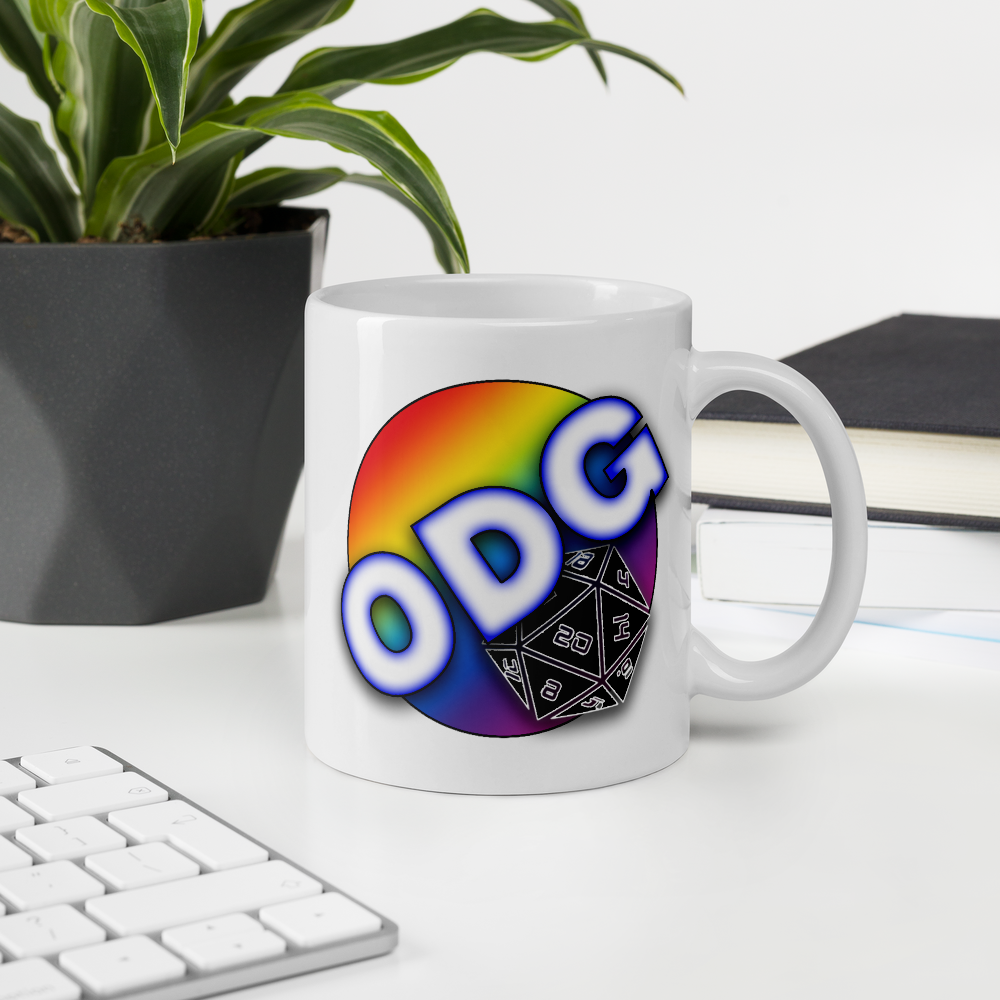 ODG Pride Mug - 11 oz In Black or White