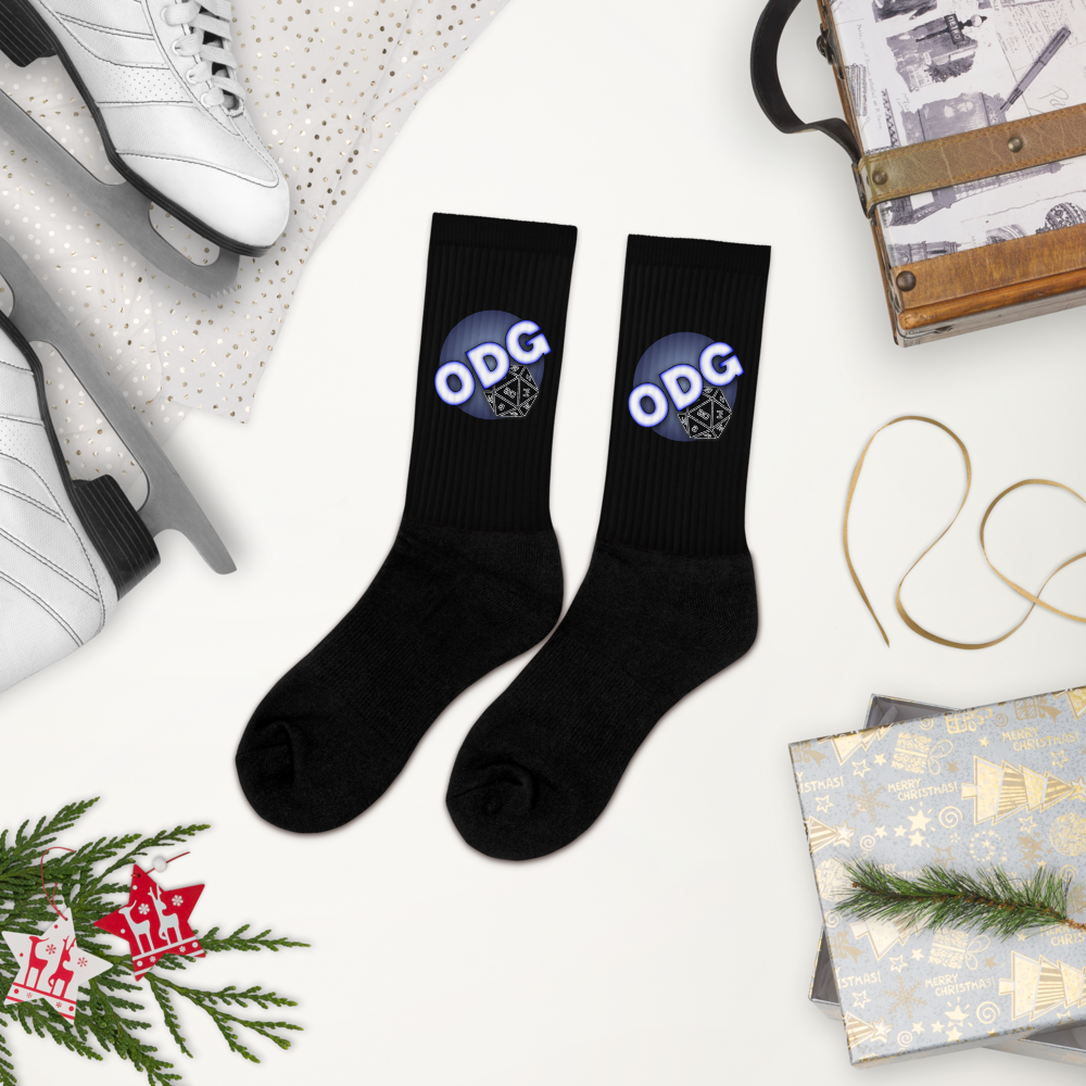 ODG Emblem Socks - Unisex - In Black or White