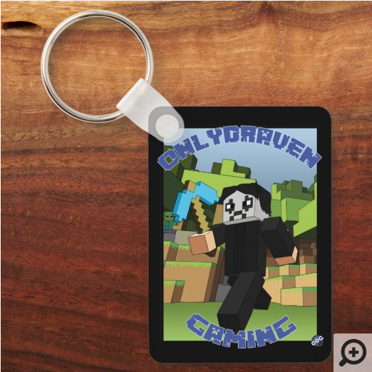 DravenCraft Metal Keychain