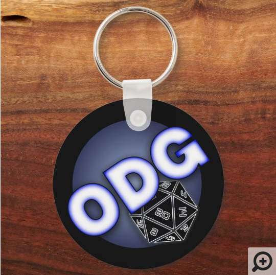ODG Emblem Metal Keychain