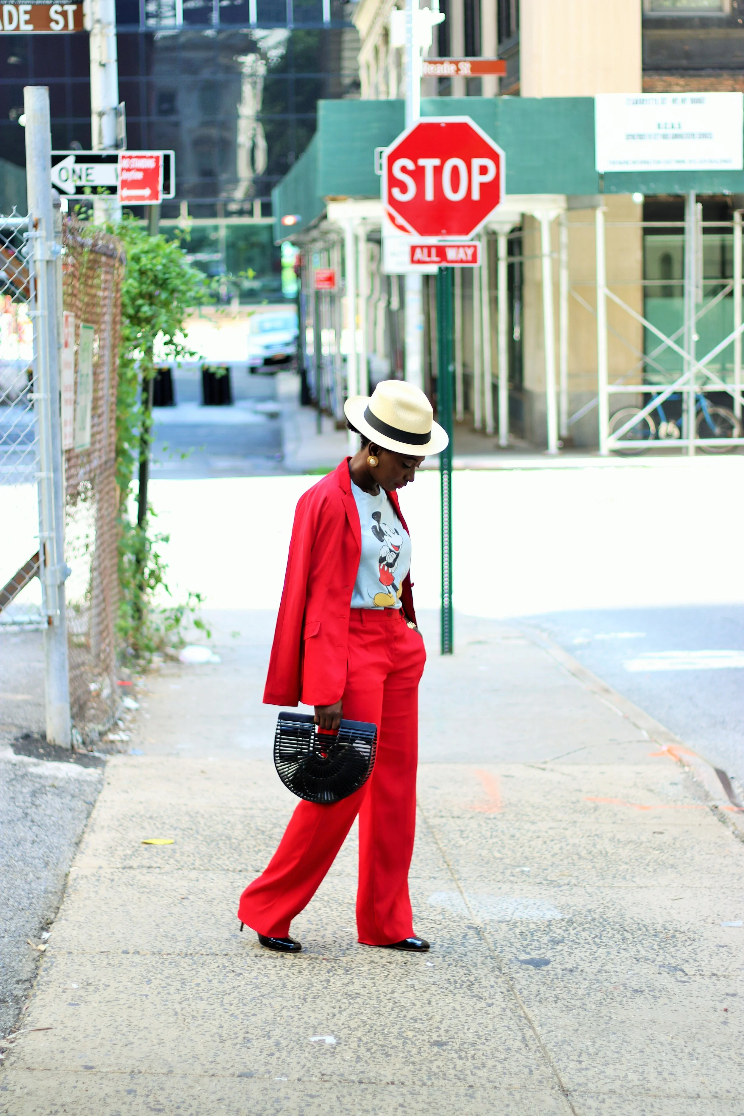 ::Pant Suit and Graphic Tees::