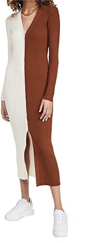 Women's Button Down Long Sleeve Cardigan Outerwear Sweater Dress