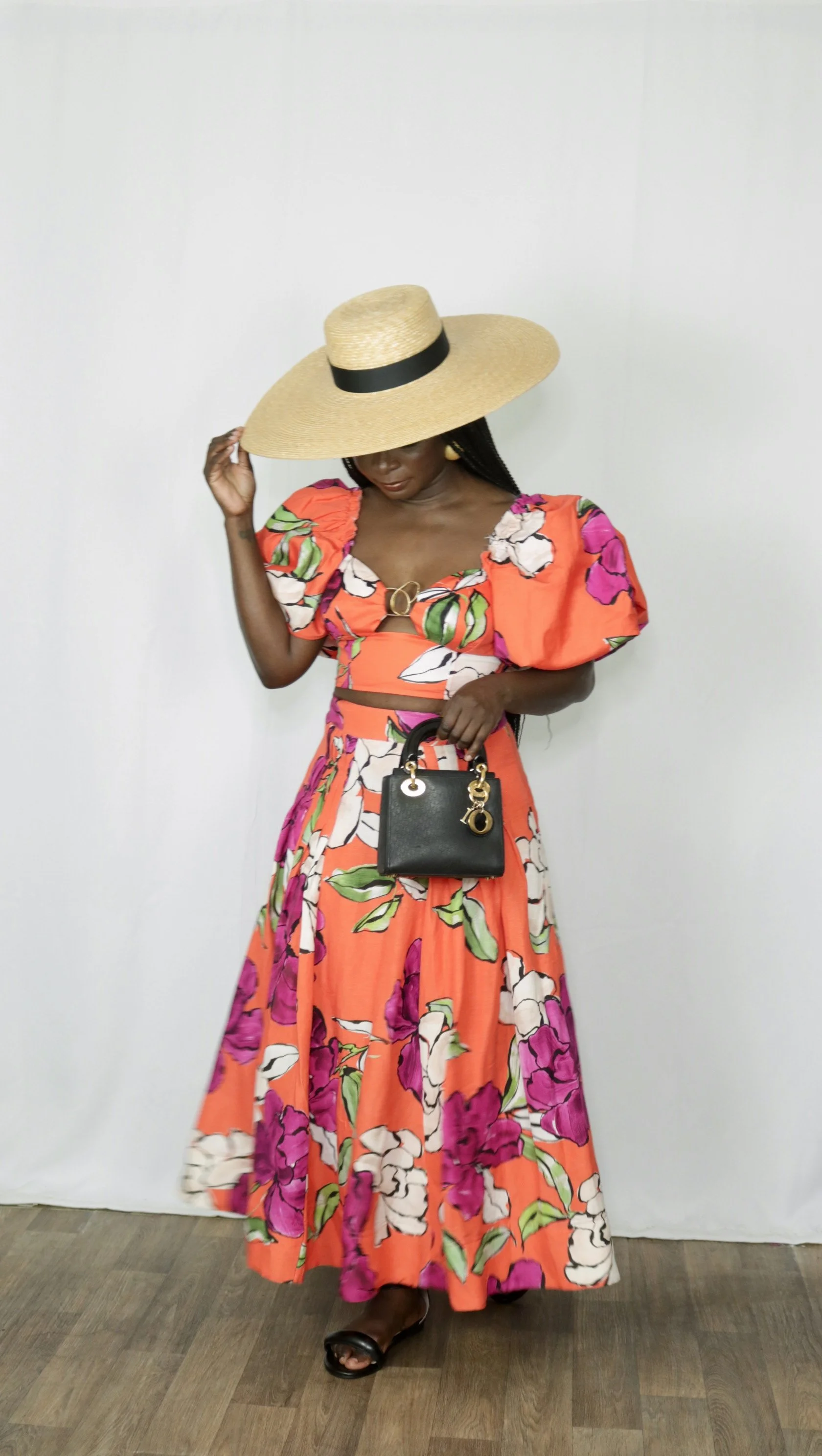 :Floral Matching Set: