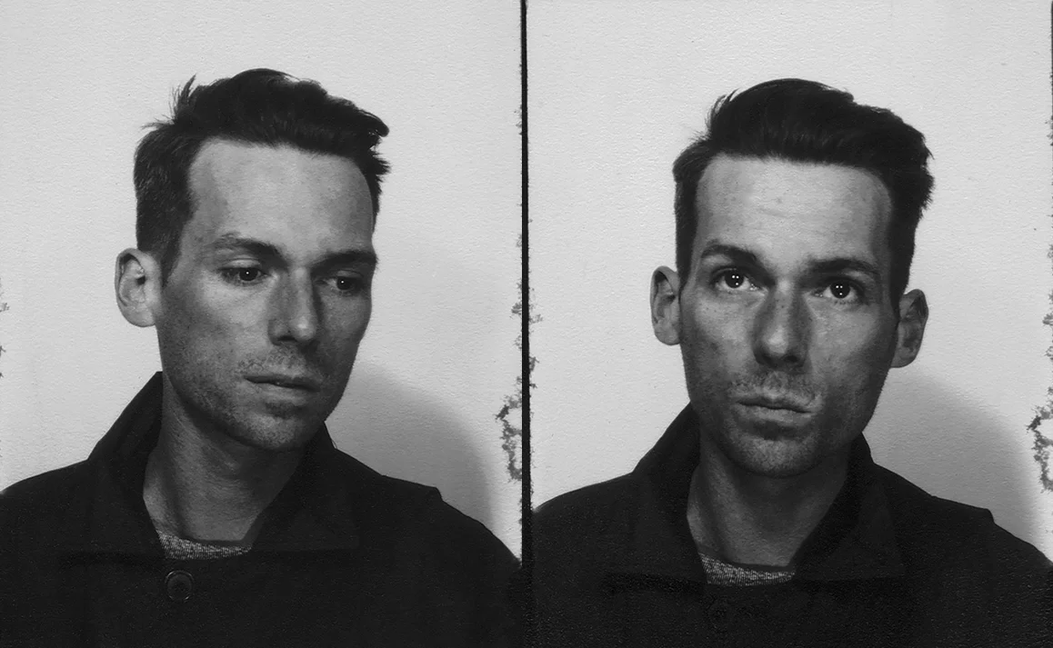 Photomat (Sick in Berlin), silver gelatin passport photograph, Spring 2016