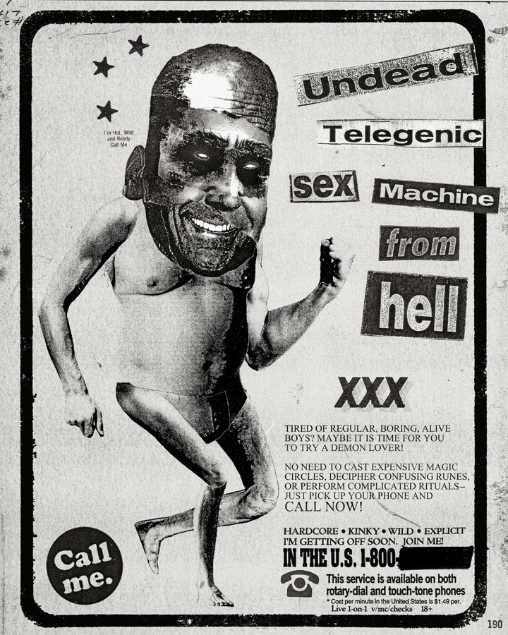 YOUR DEMON LOVER / Vintage Phone Sex Ad