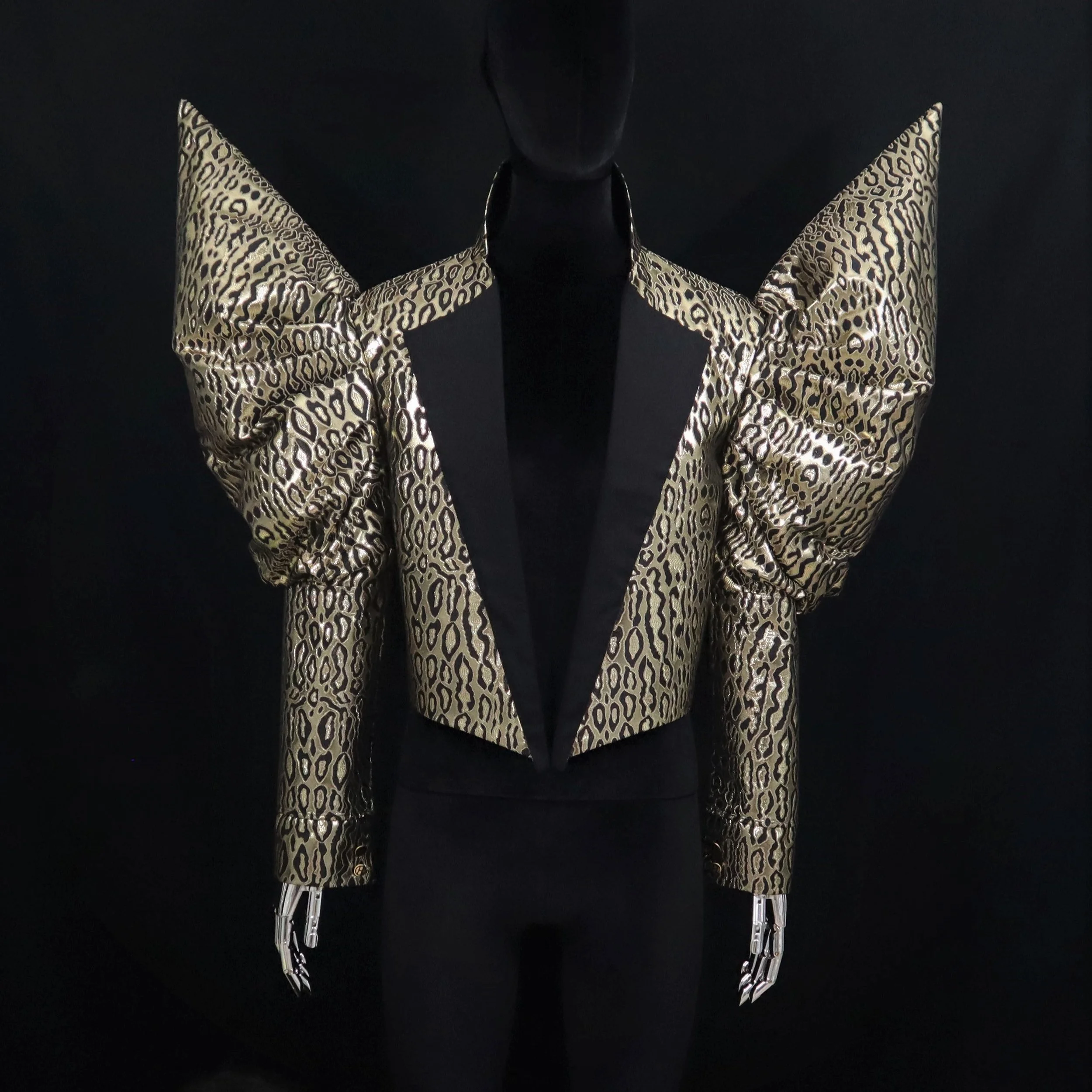Gold Leopard Court Jacket