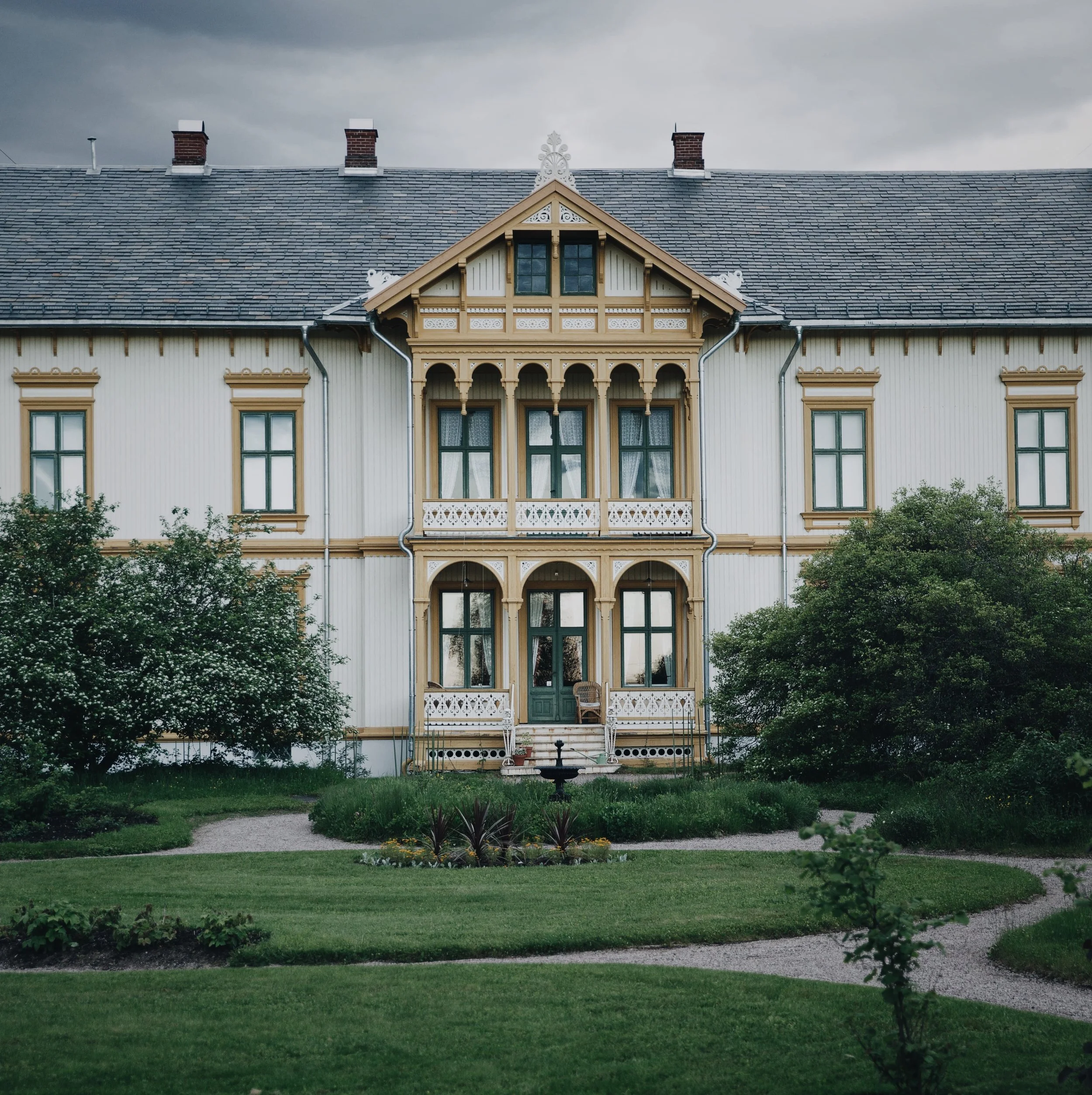 Omvisning i det historiske hageanlegget