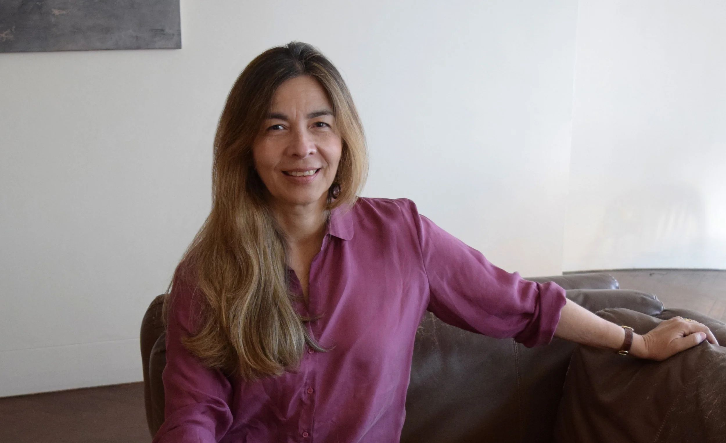 Gómez in her New York apartment, 2016.