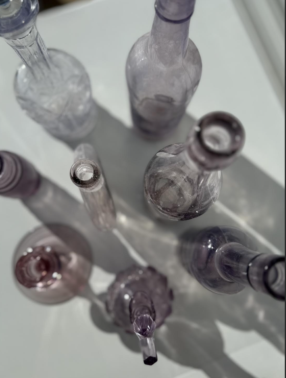 antique lavender bottle bundle