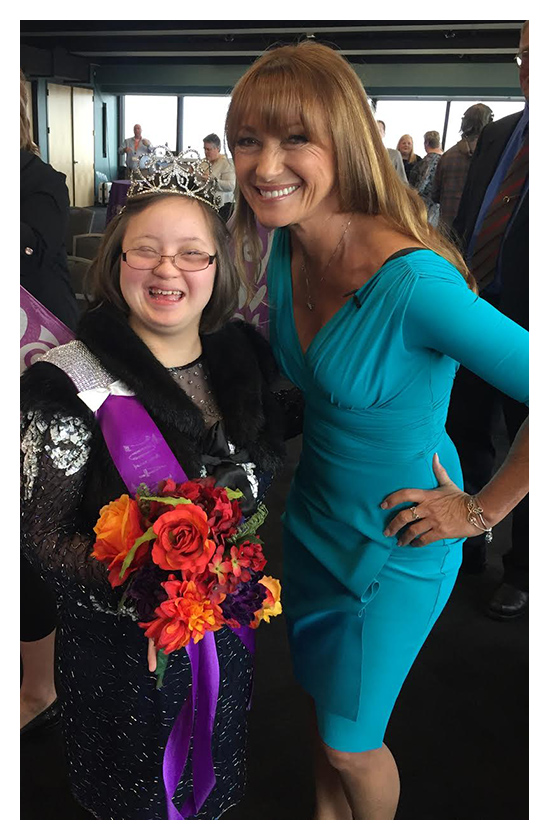 Jane Seymour at Butterfly Dreams foundation, a non-profit organization that provides events and pageants for individuals who are differently-abled