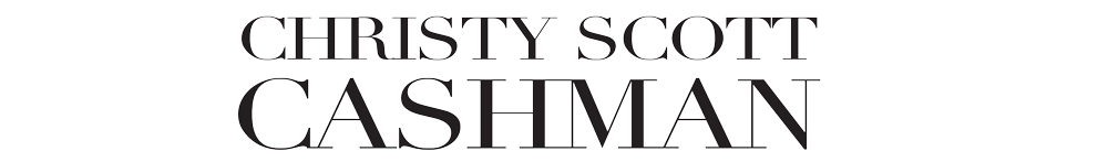 Thank You, Christy Scott Cashman