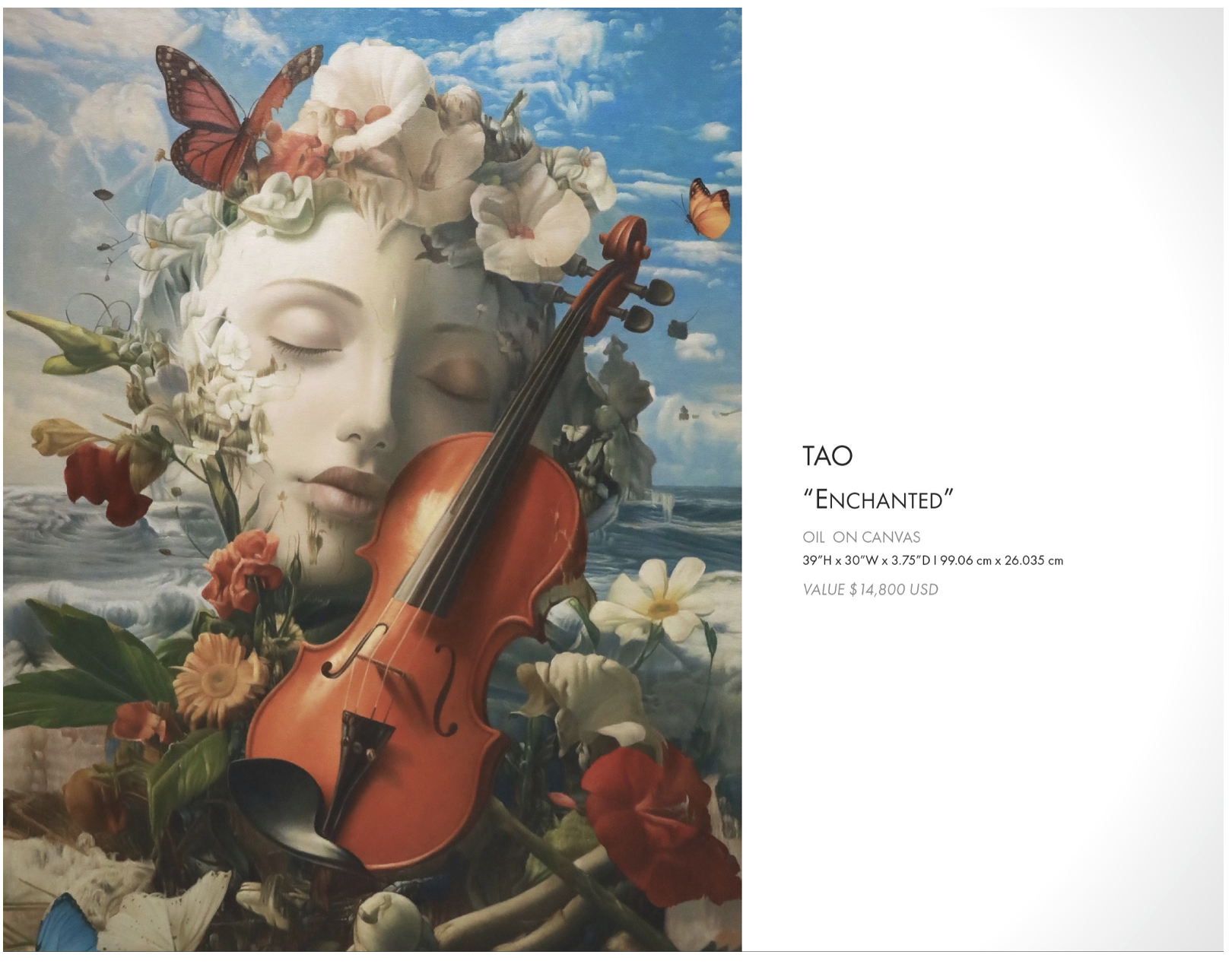 Silent Auction #2 Daniel Winn's painting + movie experience
Indulged in a cinematic escape by Daniel Winn’s an immersive fusion of fine art and film that blurs the line between reality and imagination.Rich in symbolism and emotion, the piece evokes h