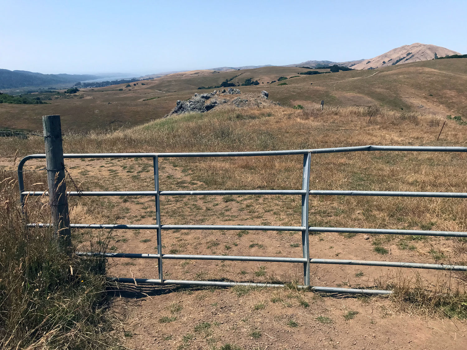 first gate (near Jewell Trail)