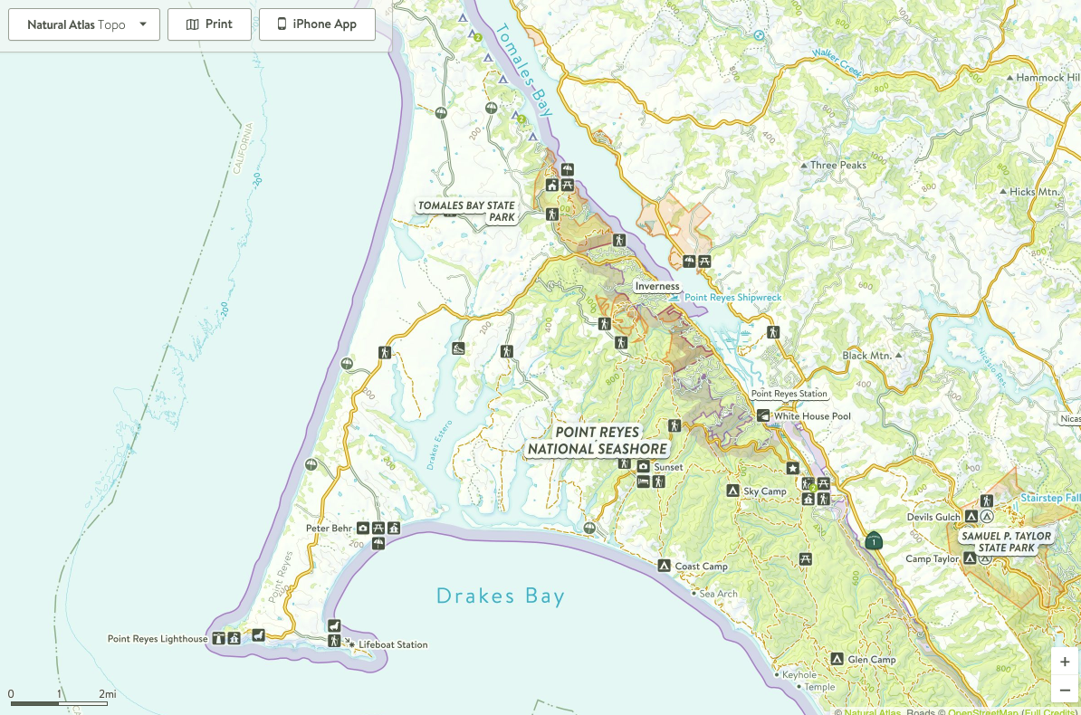 Maps — Point Reyes Nature
