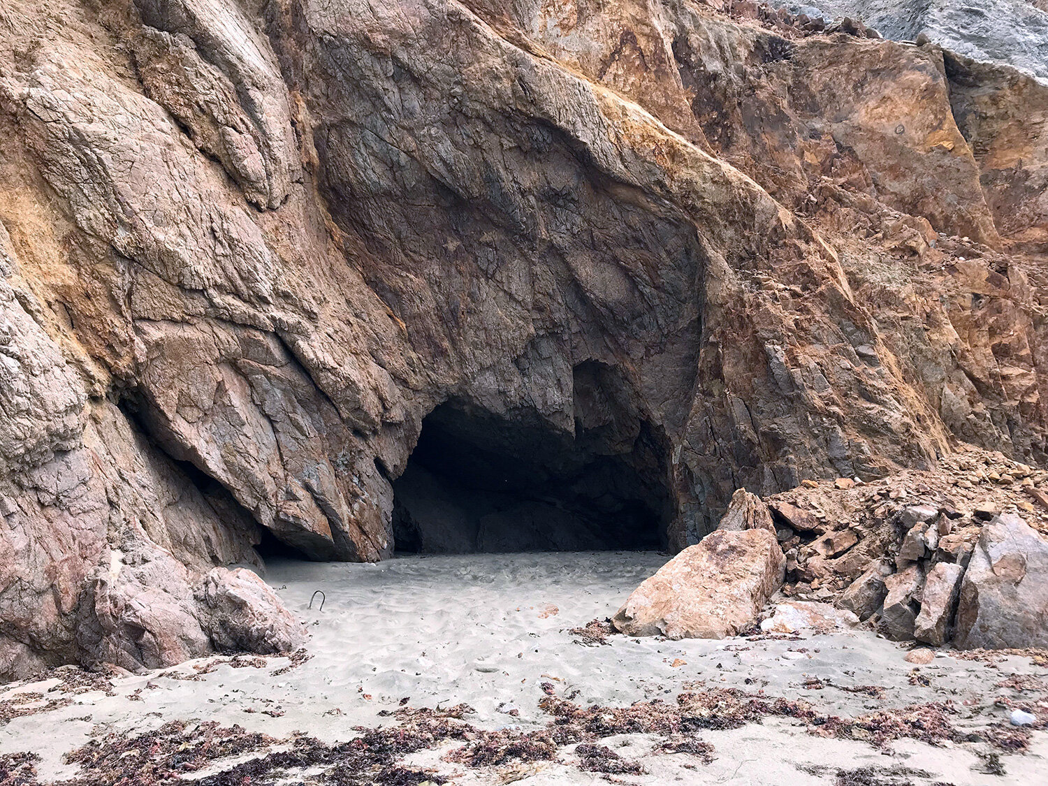 small sea cave