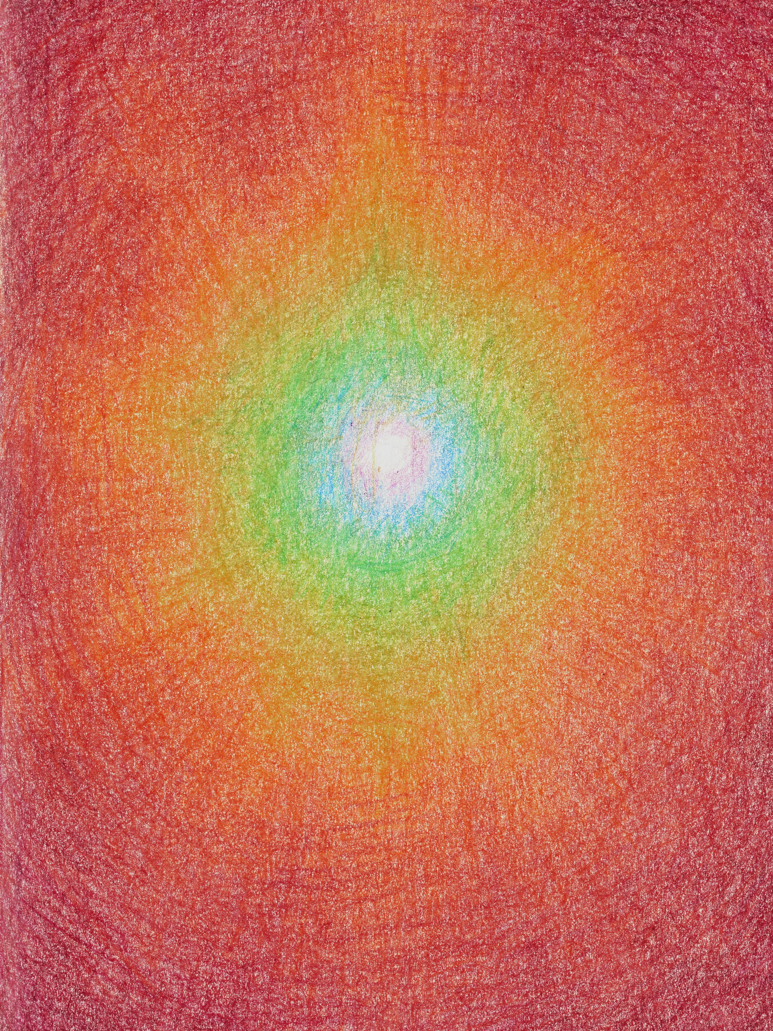    Untitled, 2019  Colored pencil on paper  6.5 in x 5 in   
