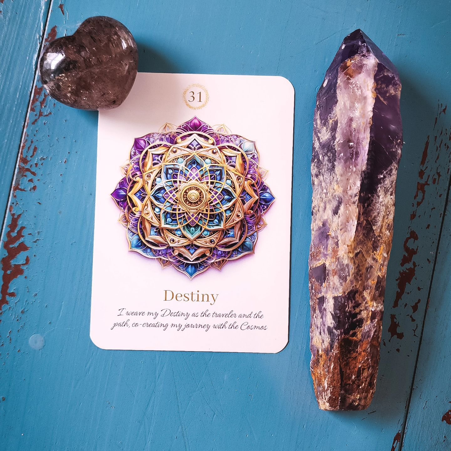 A gift for you from my Quantum Weaving Cards today:

&quot;I weave my Destiny as the traveler and the path, co-creating my journey with the Cosmos.&quot;

Your Destiny is always guiding your path through your creative expression, your talents, and th