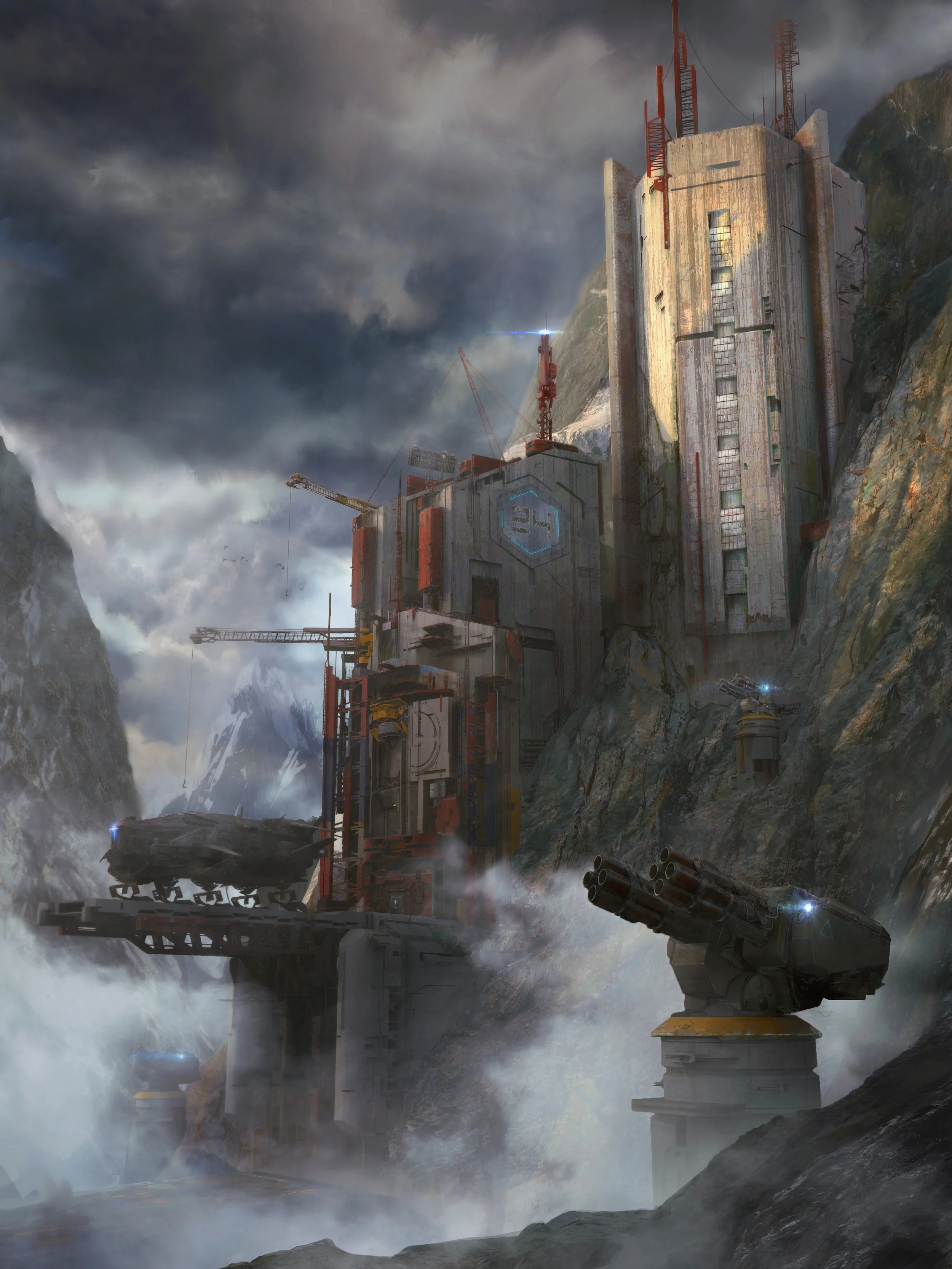 A concept for the Phoenix Point base