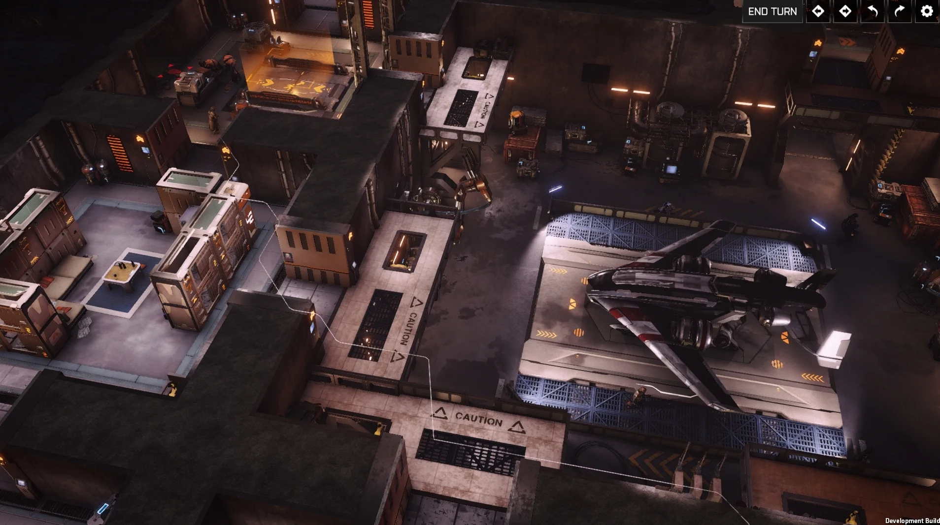 Combat in Phoenix bases takes place on multiple levels