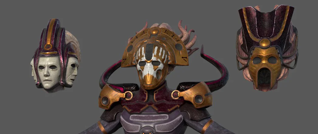Some of the Priest head mutation variations