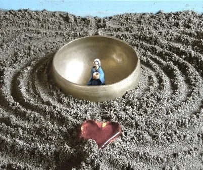 Sand tray offers the opportunity for internal states to be explored externally through placing figures in a literal tray of sand.