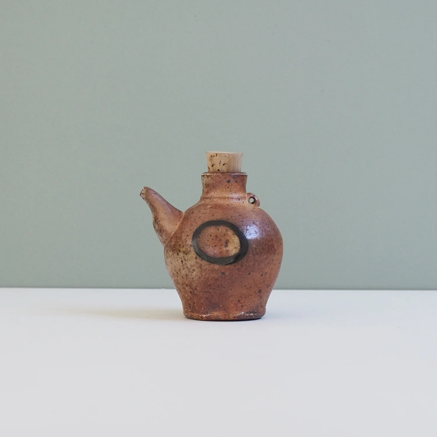 Buy handmade ceramics online at kaolin store oil jug Duncan Shearer